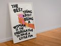 Shania Twain Man I Feel Like A Woman Print