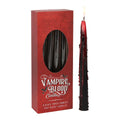 Set of 8 Gothic Vampire Blood Halloween Taper Candles