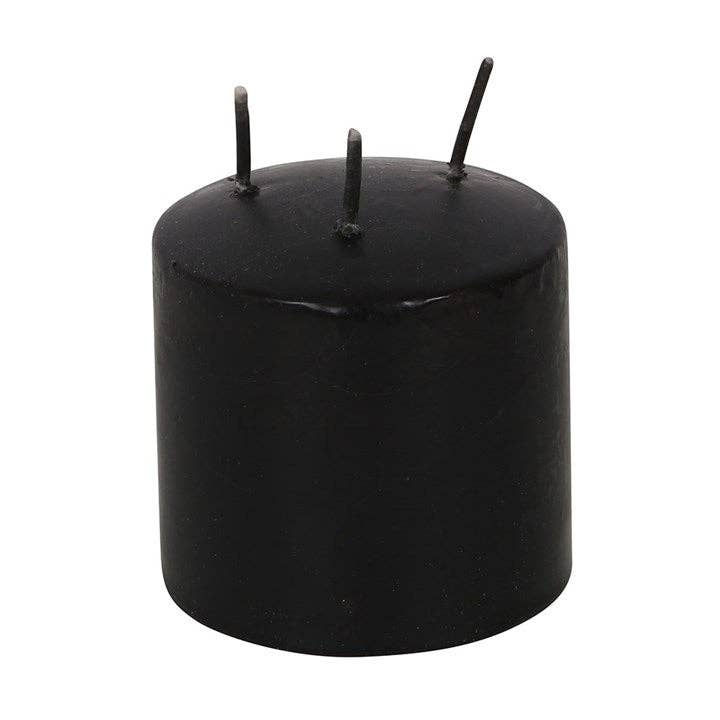 Small Pink Vampire Tears Gothic Bleeding Pillar Candle