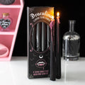 Set of 4 Gothic Pink Vampire Tears Bleeding Halloween Taper