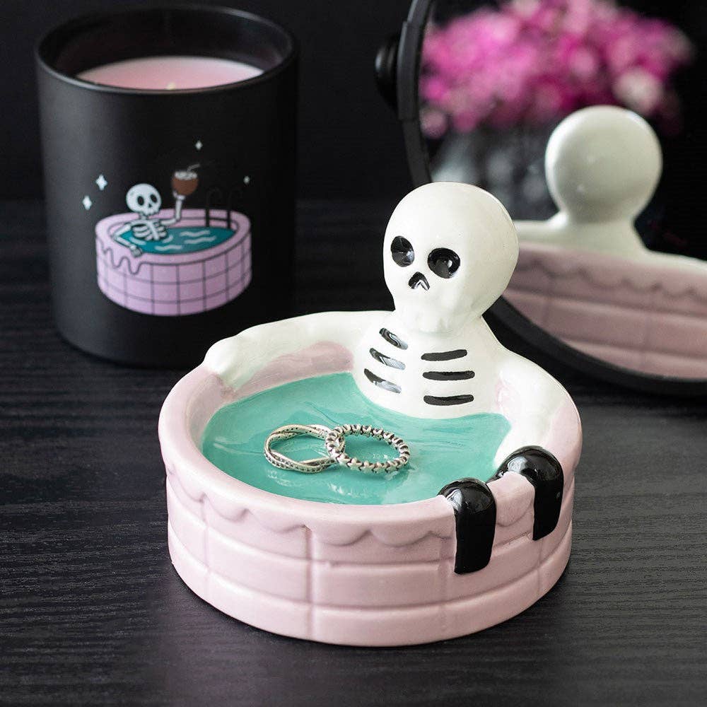 Dead Cool Summer Skeleton Trinket Dish