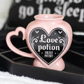 Gothic Love Potion Heart Shaped Mug